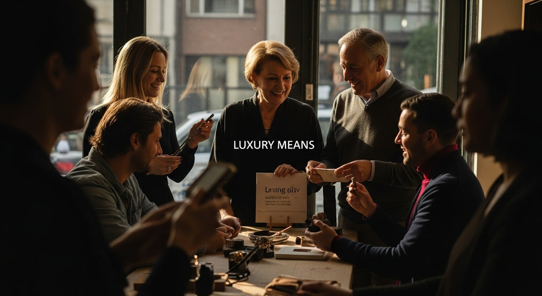 luxury shopping experience
