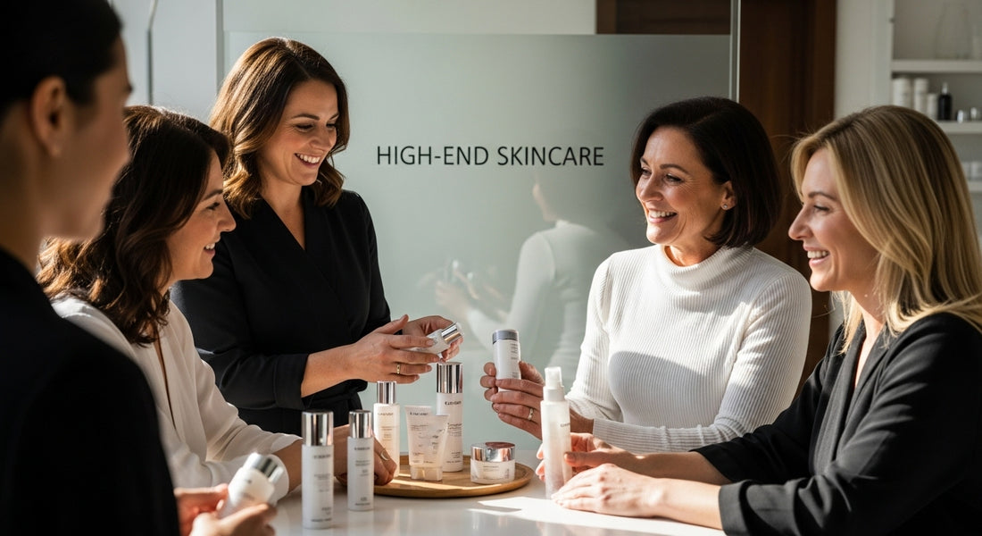 luxury skincare real people