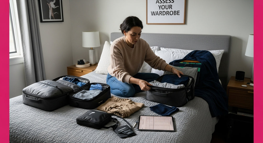 travel wardrobe audit