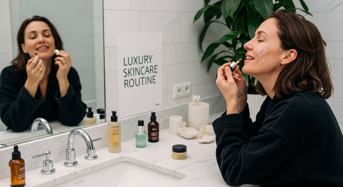 luxury skincare routine