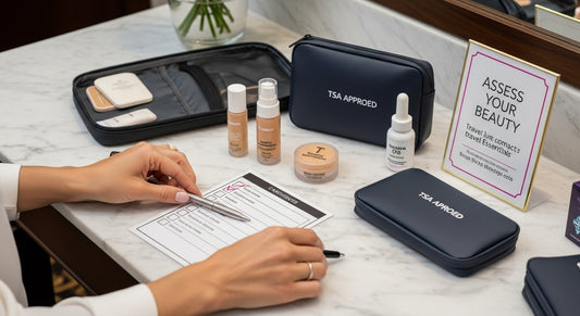 travel beauty essentials tutorial