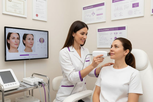 professional skincare consultation
