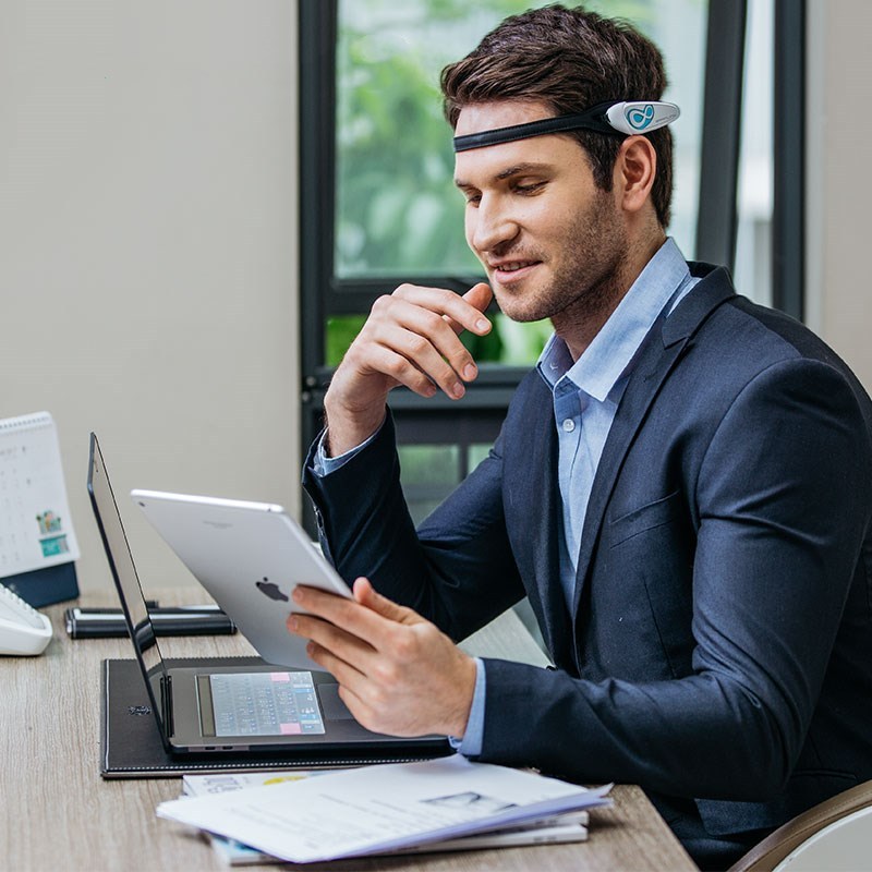 BrainLink mind head ring brain wave detector