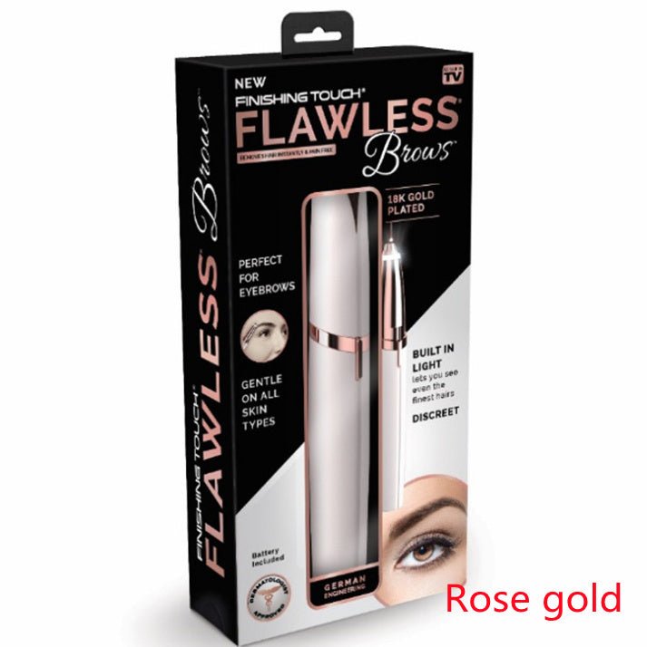 Flawlessly Brows Electric Eyebrow Remover - The Noble Thread