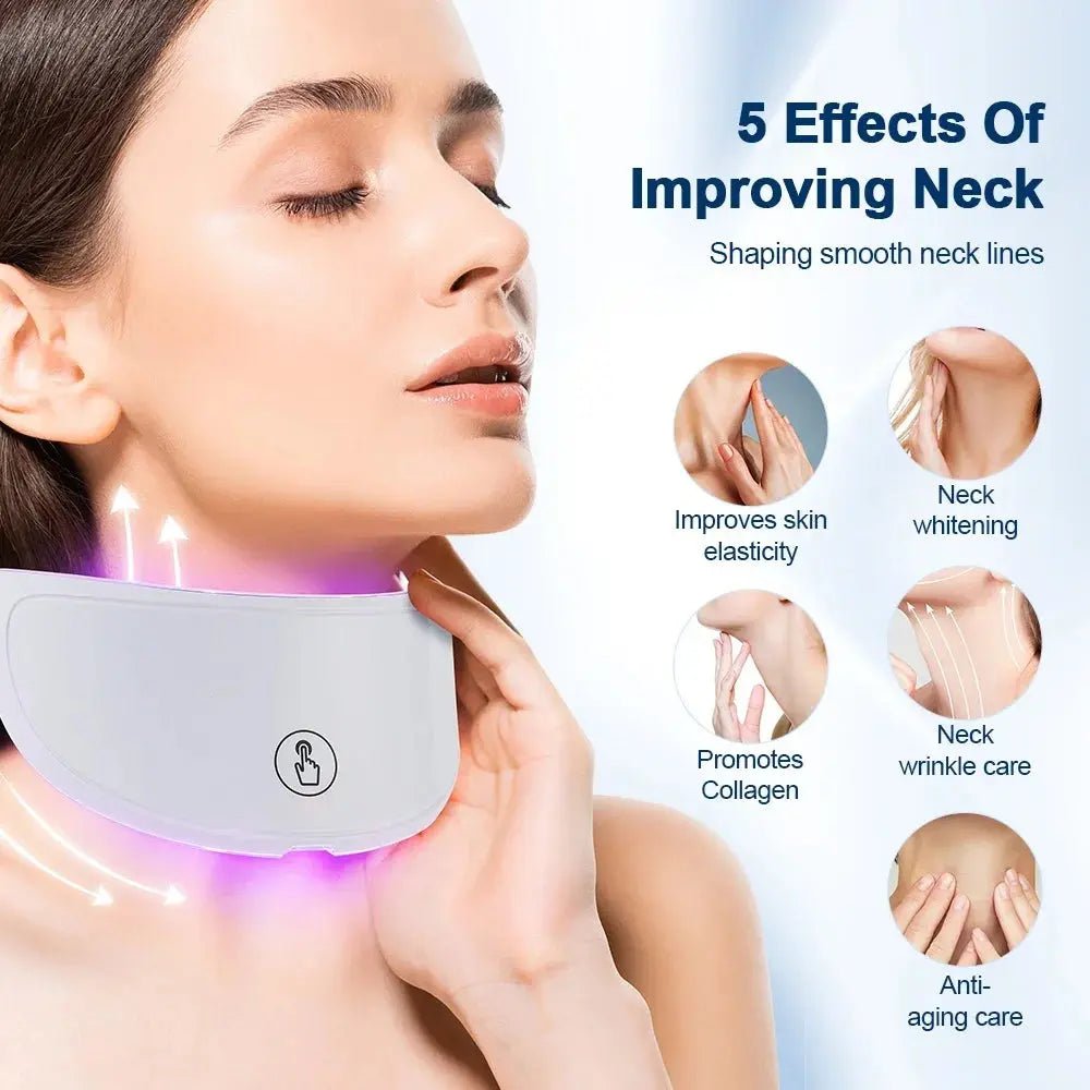 LED Face Mask - Anti - Aging Gold Collagen | Noble Thread - The Noble Thread