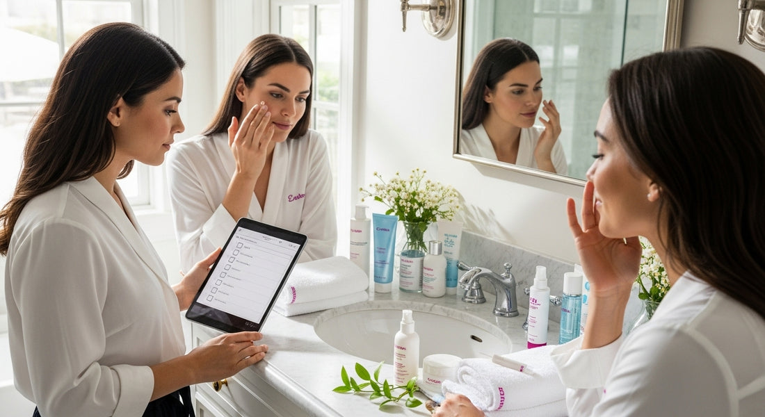 luxury skincare checklist routine
