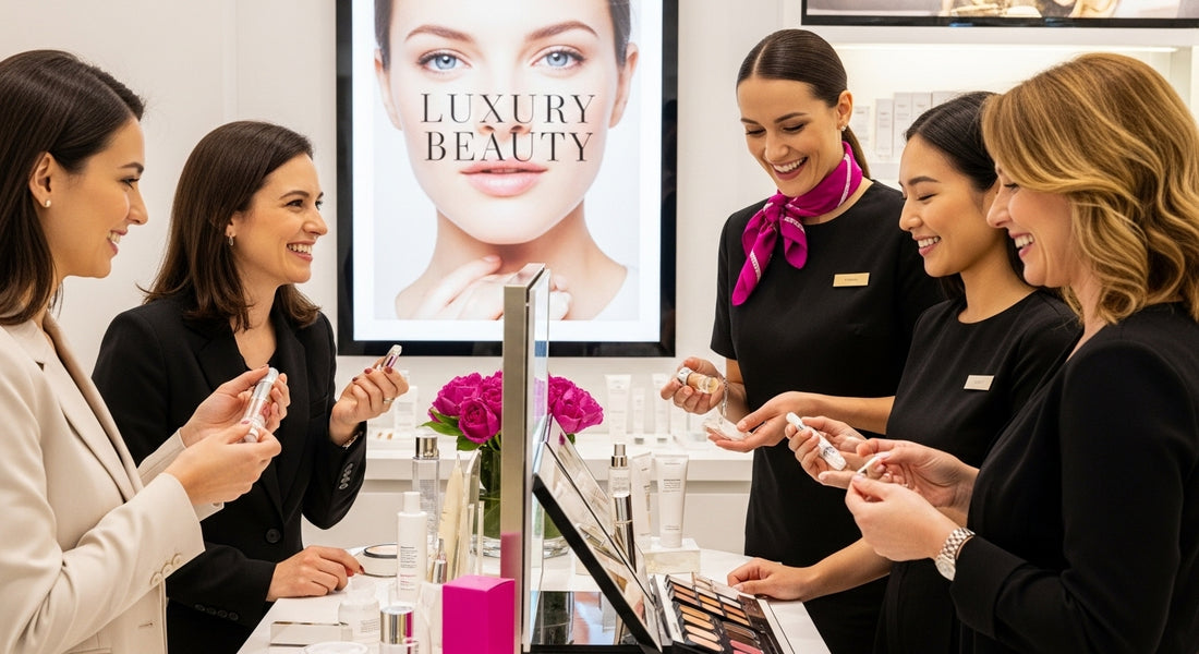luxury beauty shopping