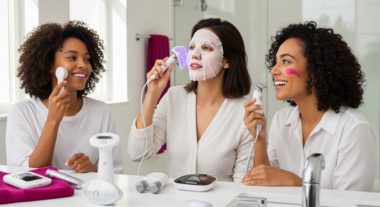 skincare devices, beauty technology, facial routine