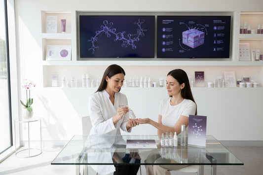 luxury skincare consultation