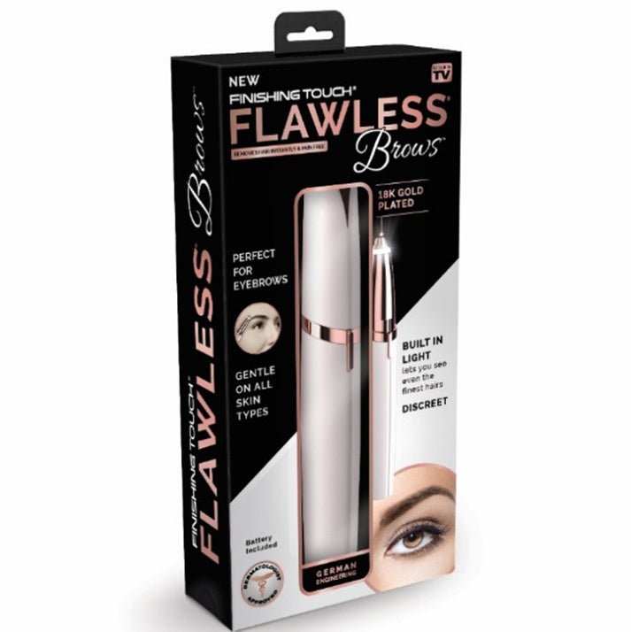 Flawlessly Brows Electric Eyebrow Remover - The Noble Thread