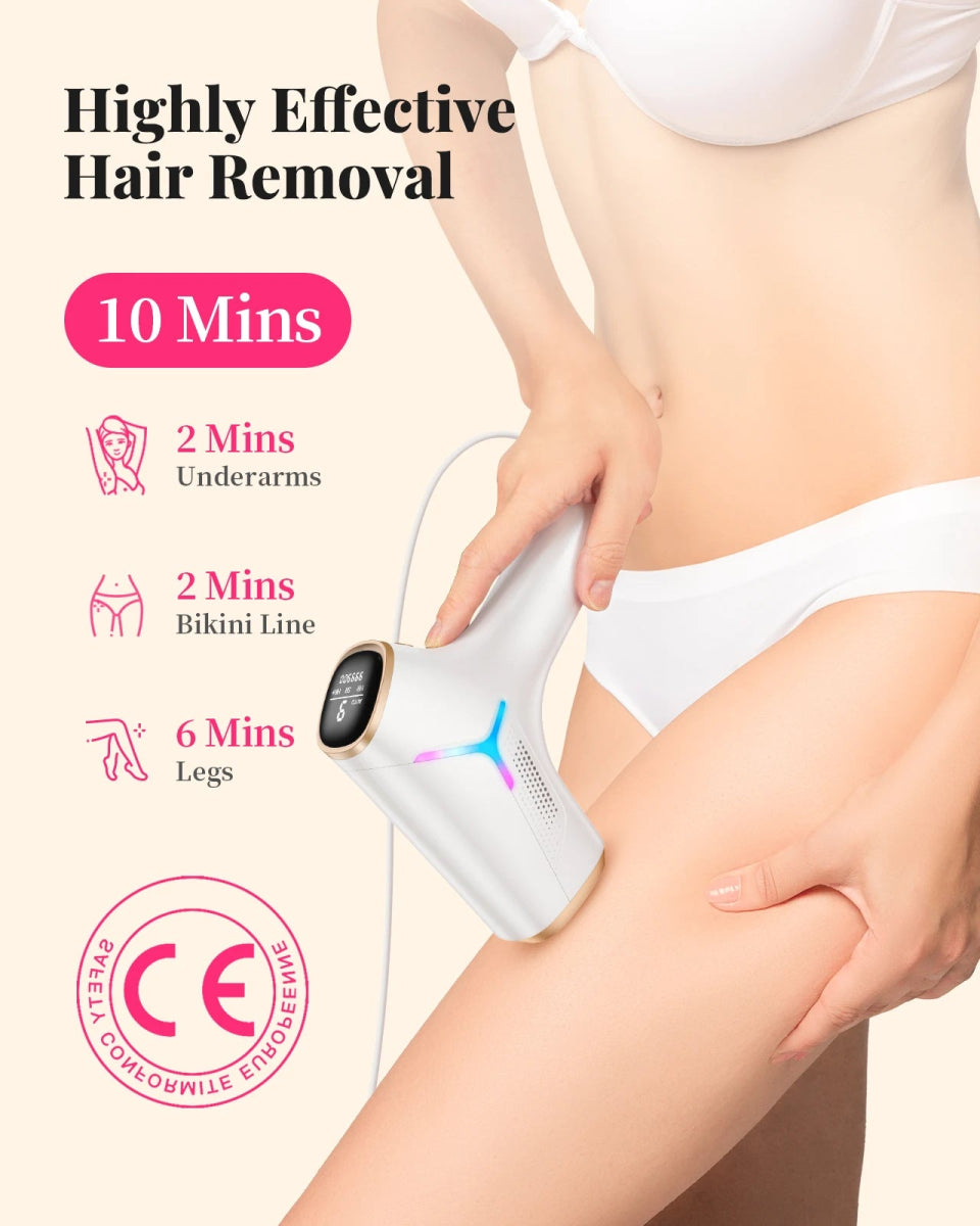 IPL Laser Hair Removal Device – TikTok’s Viral At-Home Hair Removal Solution!