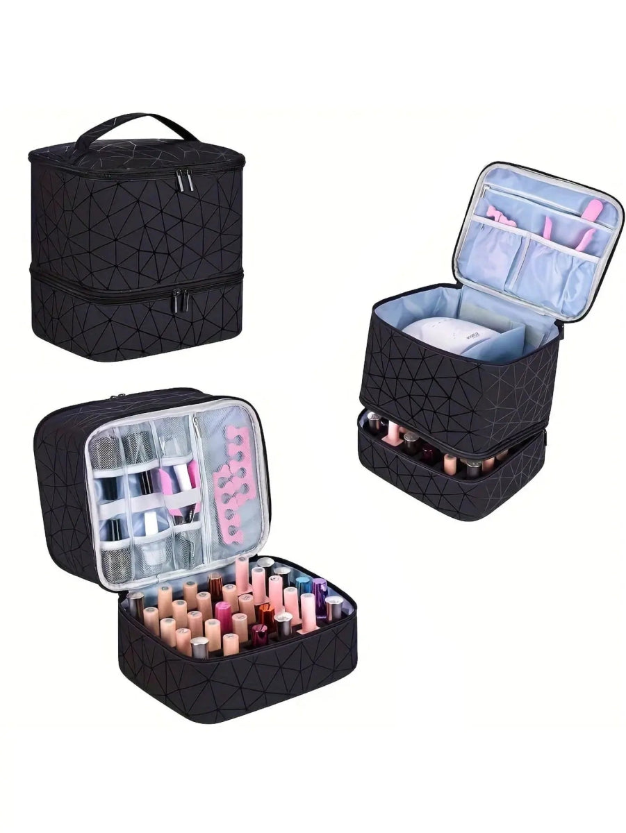 Luxury Acrylic Nail Polish Organizer Premium Beauty Storage - The Noble Thread