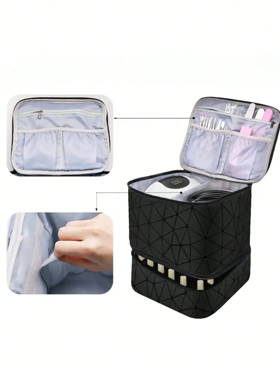 Luxury Acrylic Nail Polish Organizer Premium Beauty Storage - The Noble Thread