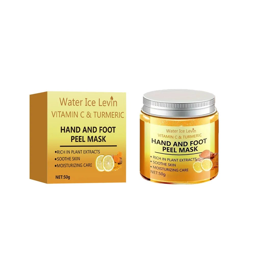 Vitamin C Turmeric Hand Mask - Brightening Hand Treatment - The Noble Thread